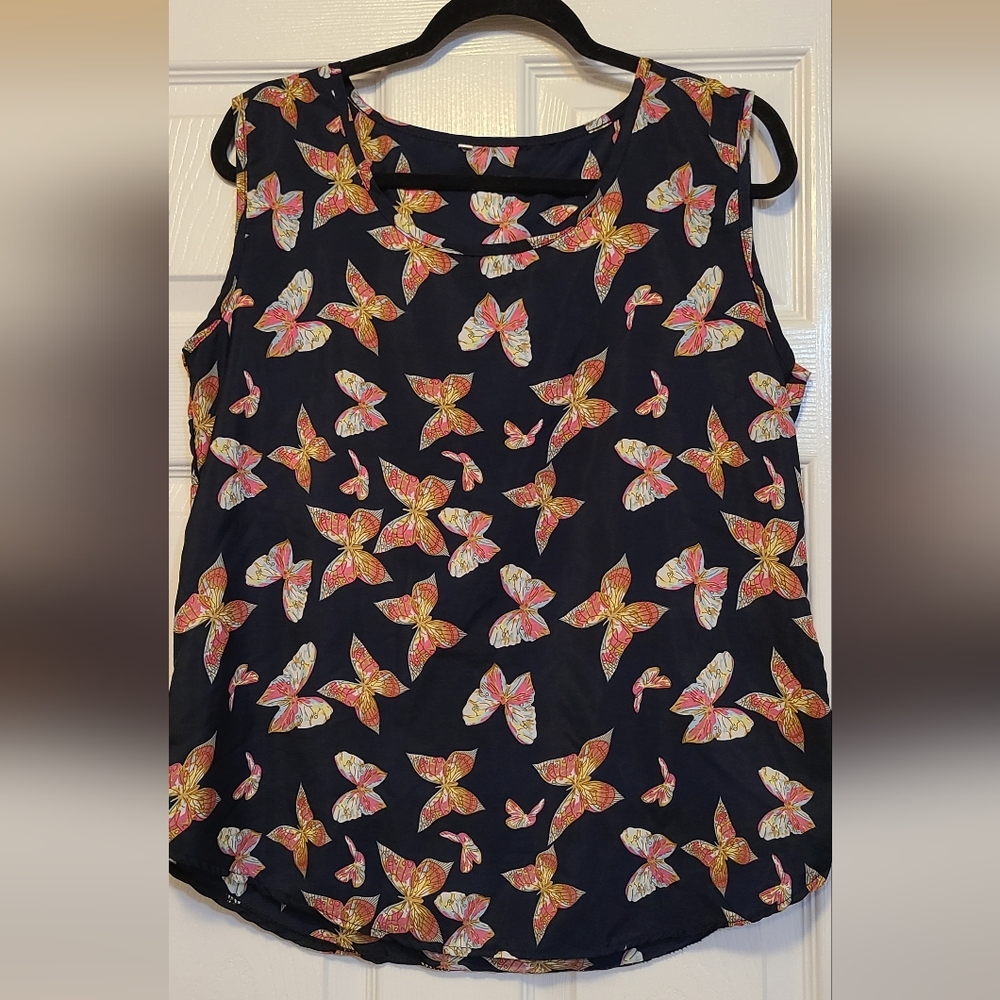 Butterfly Sleeveless Top